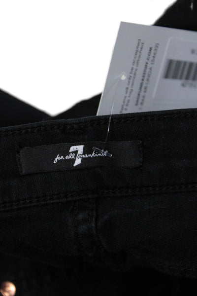 7 For All Mankind, Womens Mid Rise Jeans 27in Inseam Size 28