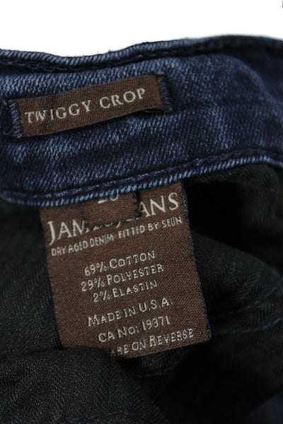 James Jeans Womens Low Rise Jeans Inseam 25 Size 26