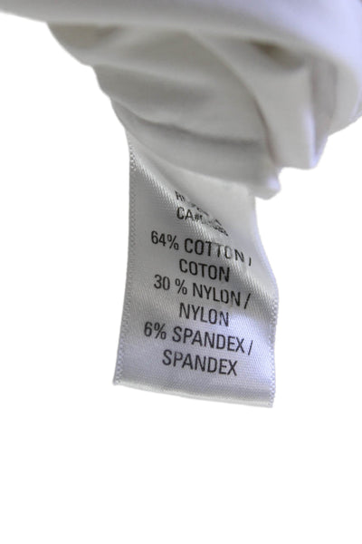 Paper White Womens Long Sleeve Top Size 12