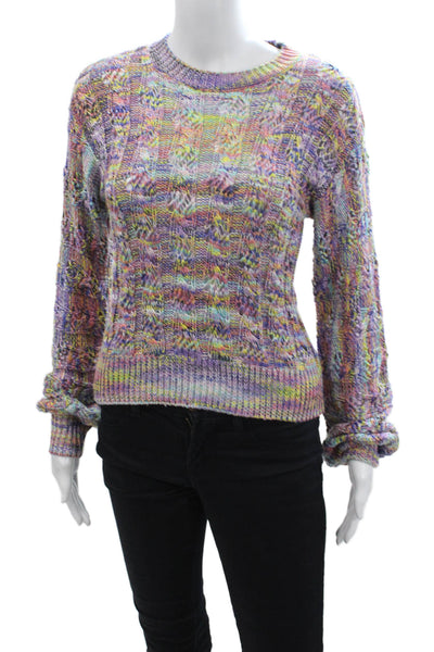 Ramy Brook Womens Multi-Color Pullover Sweater Size S