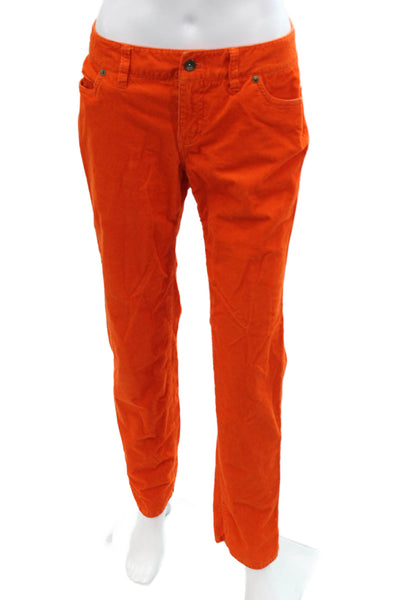 Vineyard Vines Women Orange Chino Pants Size 6