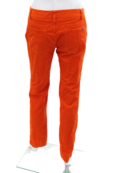 Vineyard Vines Women Orange Chino Pants Size 6