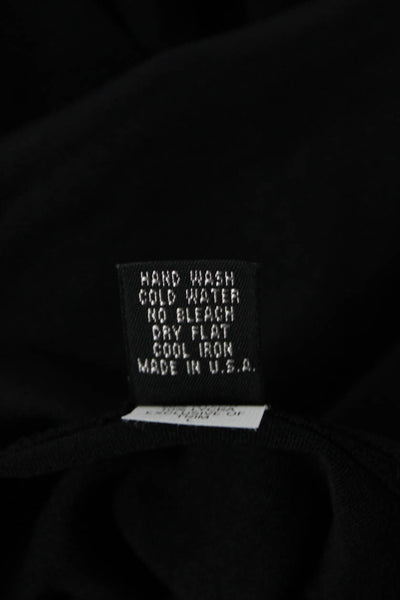 Only Hearts Women Basic Jersey Sleeveless Tank Black Round Neck Size L
