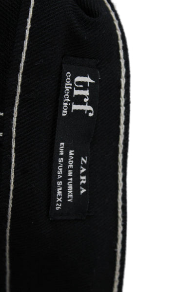 Zara Women Mini Pencil Skirt Black Size S