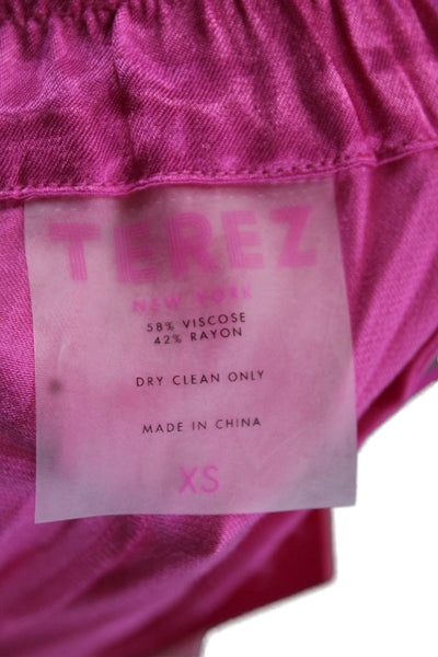 Terez Unisex Pink Shorts Size XS