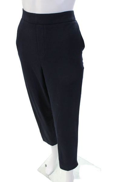 Banana Republic Women Cropped Ankle Dress Pants Dark Blue Size 10