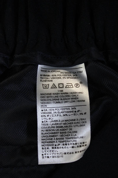 Banana Republic Women Cropped Ankle Dress Pants Dark Blue Size 10