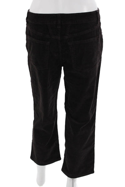 Closed Women Cropped Black Cotton Blend Pants Size 28