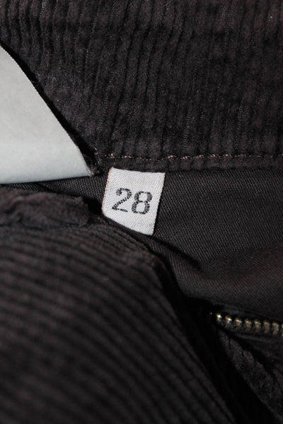 Closed Women Cropped Black Cotton Blend Pants Size 28