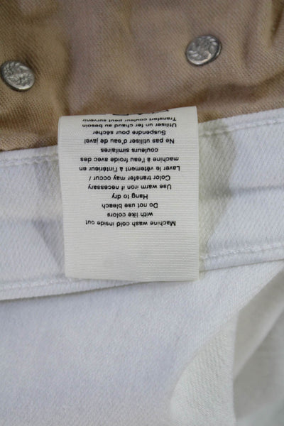 Rag & Bone Women Skinny White High-Rise Jeans Size 29