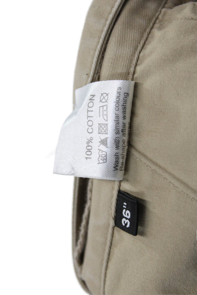 Barbour Mens Chino Shorts Beige 100% Nylon Size 36