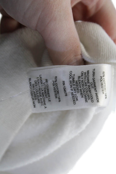 Vineyard Vines, Unisex Jogger Sweatpants White Drawstring Size L