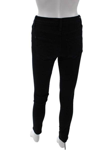 James Jeans, Women Skinny Jeggings Black Button Low Rise Size 26