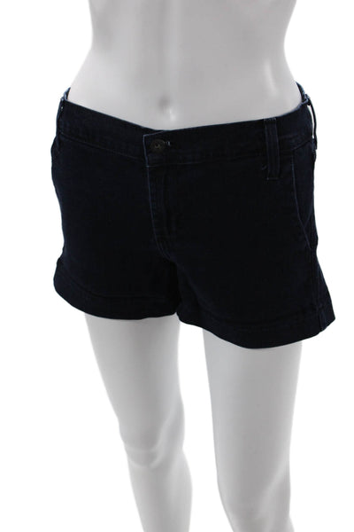 James Jeans Unisex Dark Blue Classic Solid Shorts Size 27