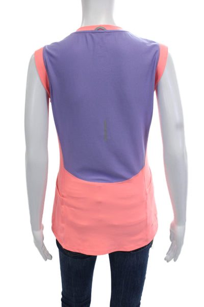 Nike Womens Jersey Tank Pink Sleeveless Crewneck Sports Size M