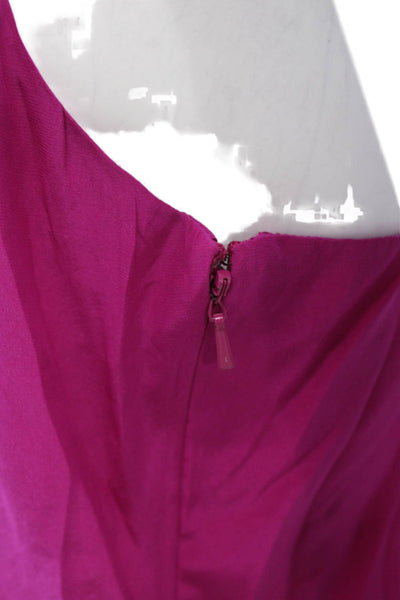 Jay Godfrey, Women Silk Purple Camisole Round Neck Sleeveless Size 2
