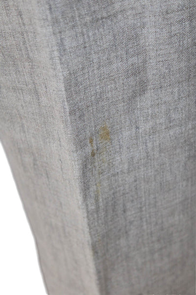 J Crew Mens Gray Linen Cropped Ankle Dress Pants Size 29