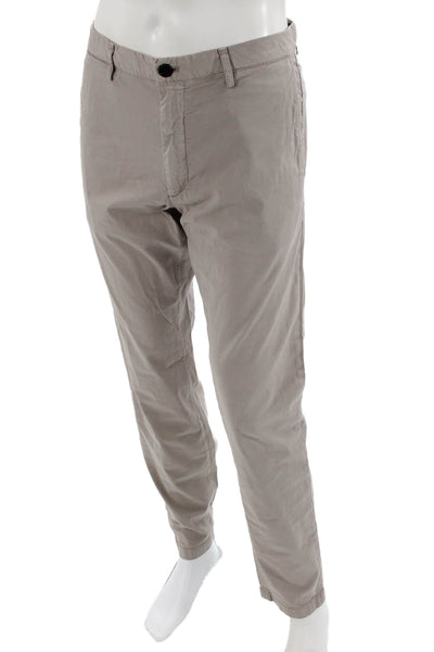 Theory Mens Beige Chinos Size 34