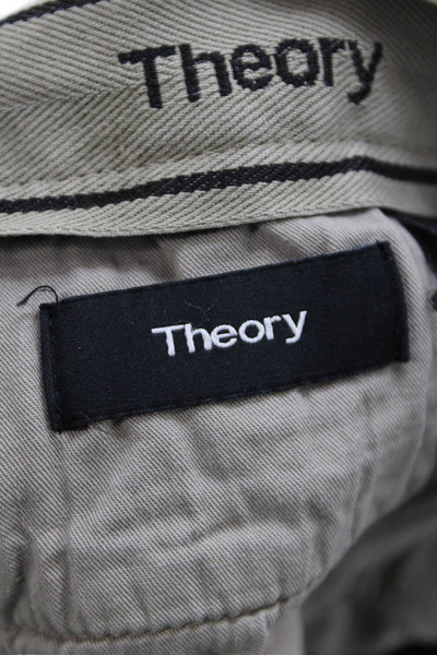 Theory Mens Beige Chinos Size 34