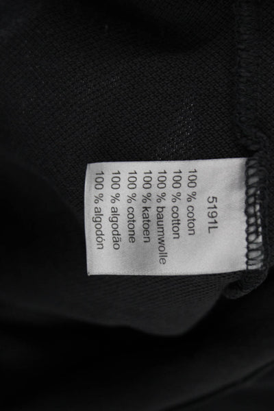 Lacoste Womens Dark Gray Collared Basic Polo Short Sleeve 100% Cotton Size XS