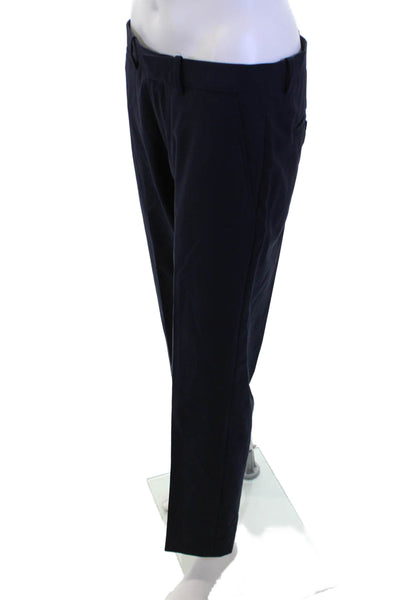 Theory Unisex Ankle Dress Pants Dark Blue Wool Button Size 29