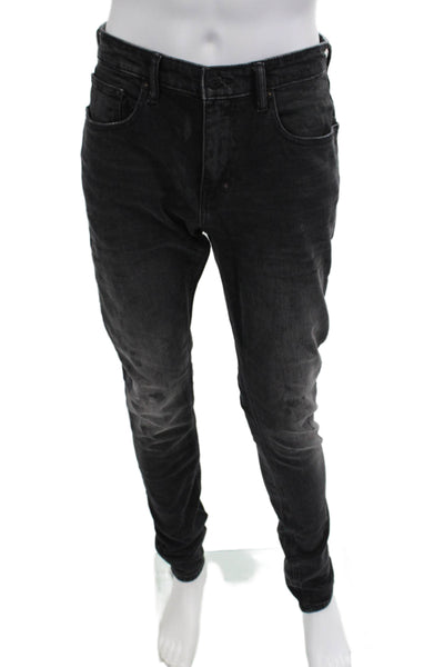 PRPS Men Skinny Tapered Black Jeans Size 34