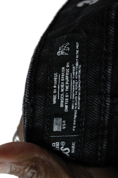 PRPS Men Skinny Tapered Black Jeans Size 34