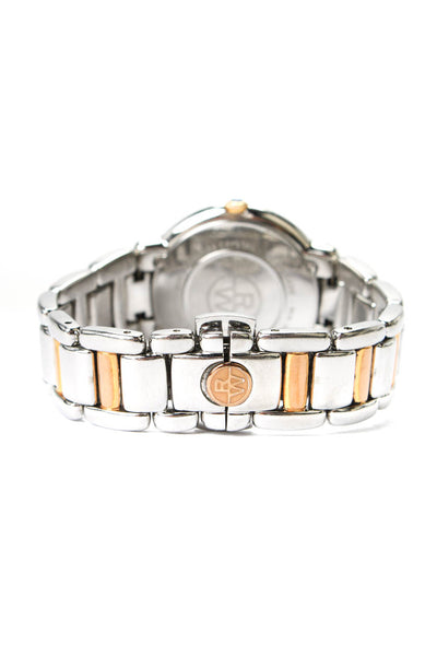Raymond Weil Womens Two Tone Stainless Steel Jasmine Quartz Date Watch 35mm