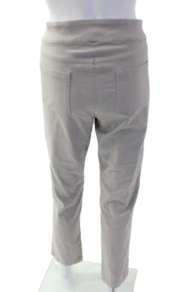 Elliott Lauren Women Ankle Cropped Gray Pants Size 10