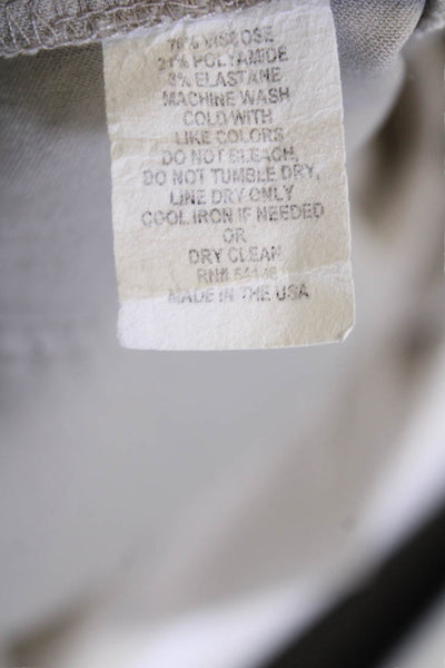 Elliott Lauren Women Ankle Cropped Gray Pants Size 10