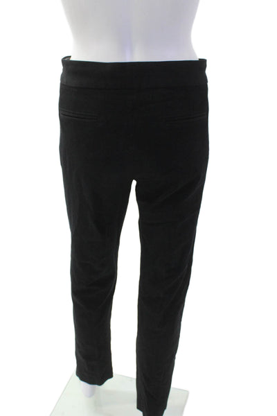 Banana Republic Womens Ankle Dress Pants Black Hook & Eye Size 10