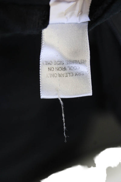 Banana Republic Womens Ankle Dress Pants Black Hook & Eye Size 10