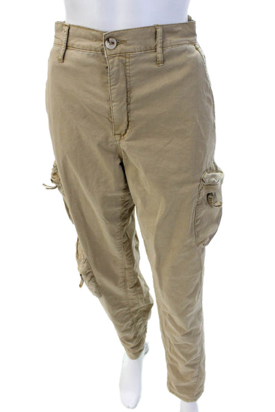 Pistola Unisex Cargo Khakis Beige 98% Cotton 2% Spandex Size 28