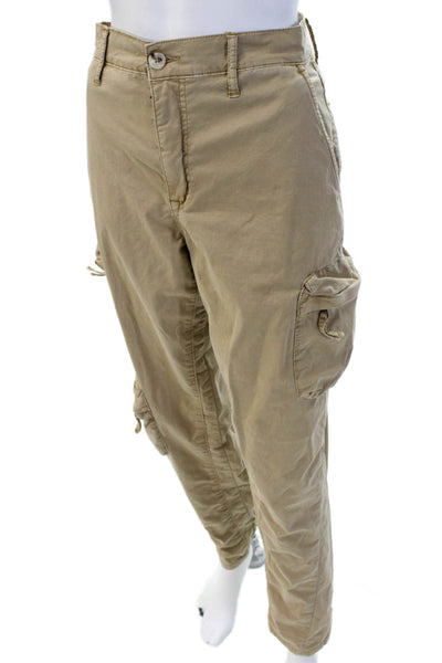 Pistola Unisex Cargo Khakis Beige 98% Cotton 2% Spandex Size 28
