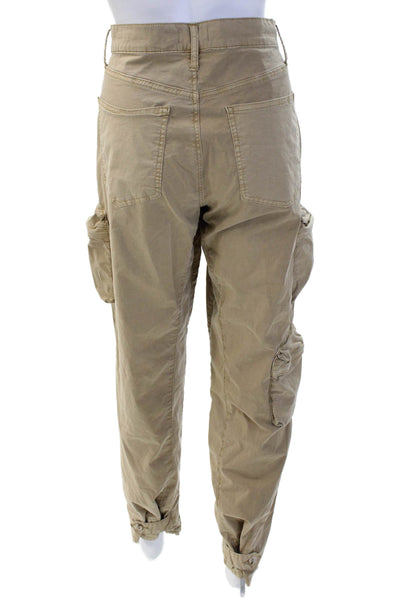 Pistola Unisex Cargo Khakis Beige 98% Cotton 2% Spandex Size 28