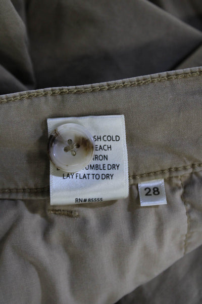 Pistola Unisex Cargo Khakis Beige 98% Cotton 2% Spandex Size 28