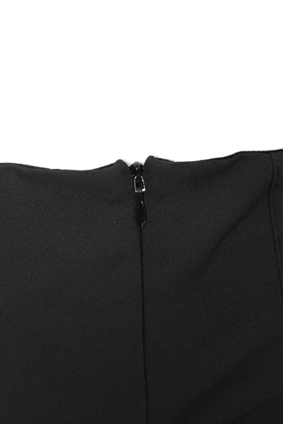 Hatch Women Ankle Dress Pants Maternity Black Zip Size 1