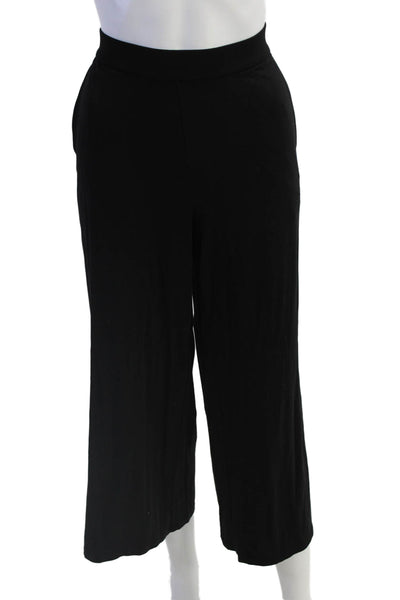 Eileen Fisher Women Cropped Black Pants Petite Size XS