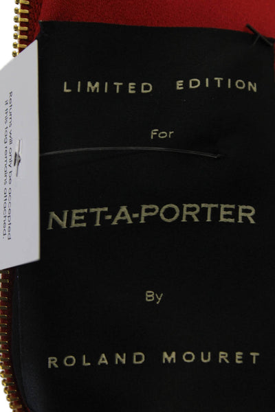Limited Edition For Net-A-Porter Women Red Bodycon Pencil Dress Size 8