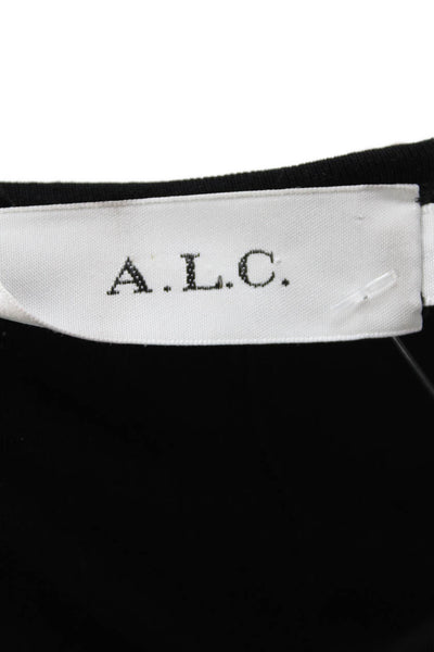ALC Women Bodycon Tank Dress Black Sleeveless Size XS