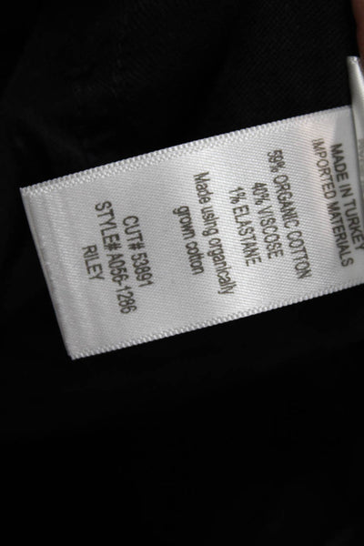 Agolde Women Ankle Cropped Black Jeans Size 28