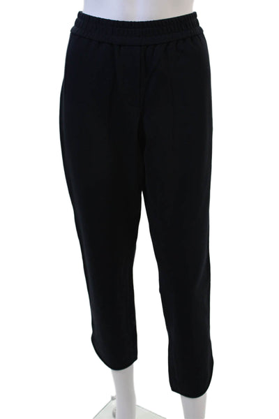 Peace of Cloth Womens Cropped Ankle Pants Black Size S