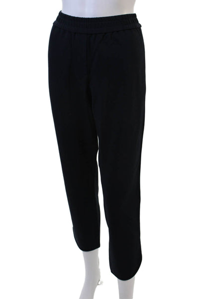 Peace of Cloth Womens Cropped Ankle Pants Black Size S