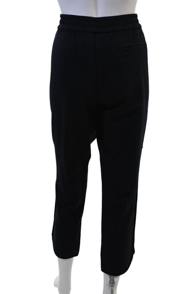 Peace of Cloth Womens Cropped Ankle Pants Black Size S