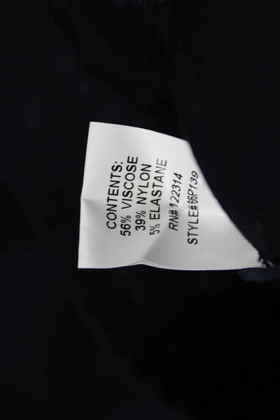 Peace of Cloth Womens Cropped Ankle Pants Black Size S