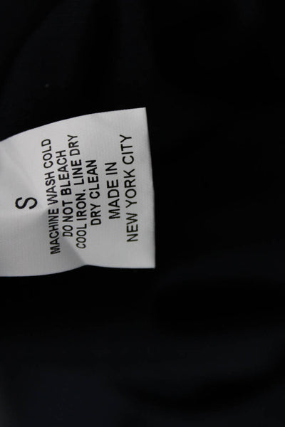 Peace of Cloth Womens Cropped Ankle Pants Black Size S