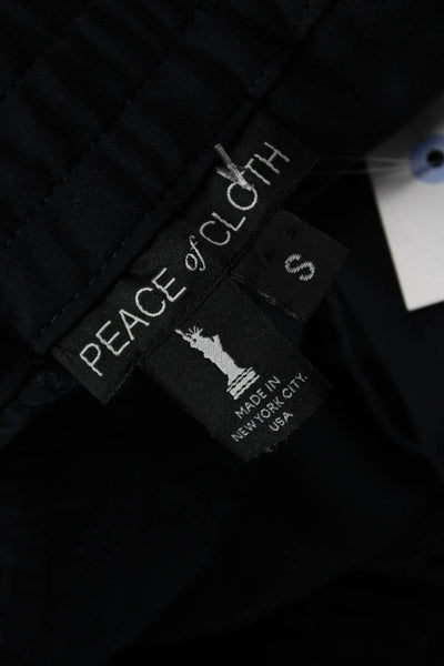 Peace of Cloth Womens Cropped Ankle Pants Black Size S