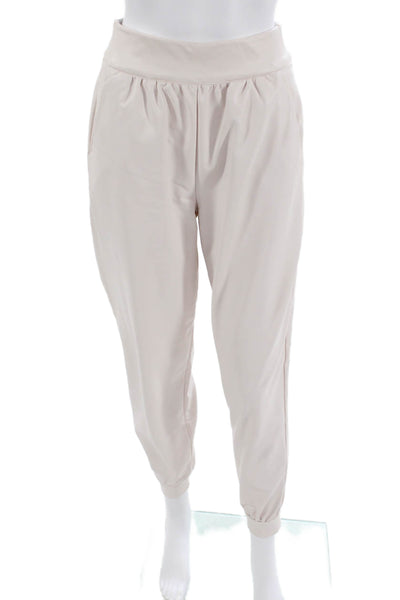 Susana Monaco Women Beige Jogger Pants Size S