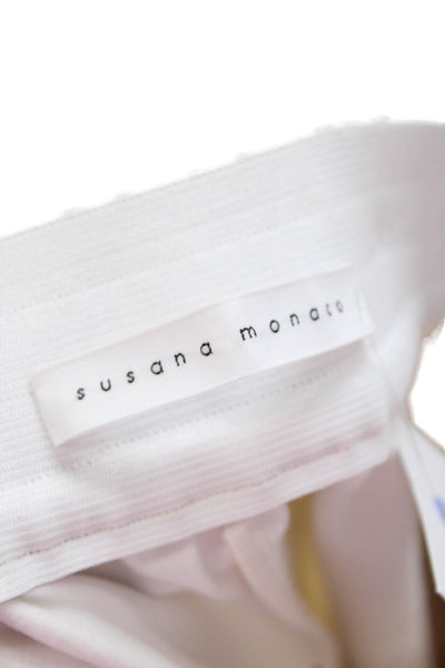 Susana Monaco Women Beige Jogger Pants Size S