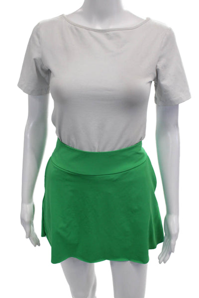 Kyodan Womens Pleated Skort Green Short Size S